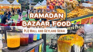 Ramadan Bazaar Food 2024 | Geylang Serai Ramadan and PLQ Mall Singapore