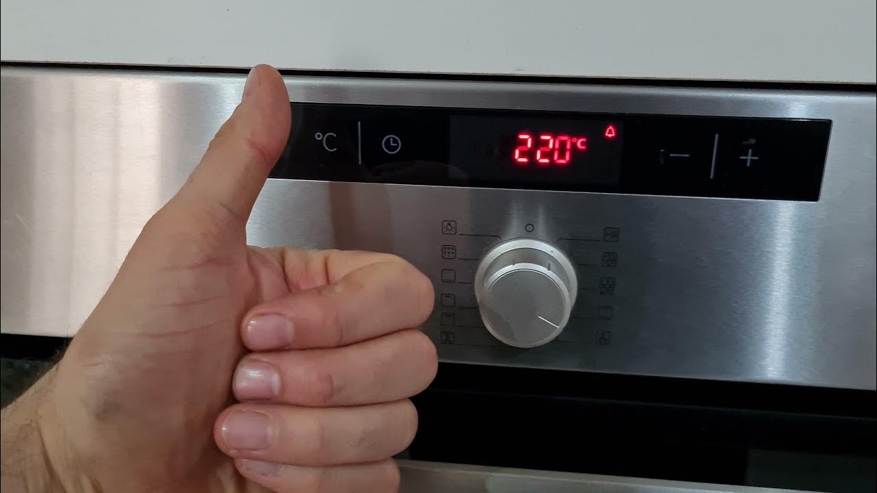 Bosch Oven switch on and program / touch screen 🔥🔥🔥🔥🔥 YouTube