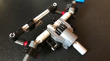Lego Technic Front Suspension Instructions 2