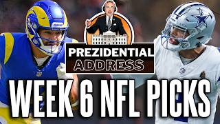 NFL Week 6 Picks & Predictions — Betting EVERY Single Matchup! | NFL Prezidential Address News