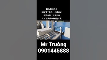 #vacuumformingmachine máy cắt dập xốp foam pe Mr Trường 0901445888