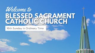 16th Sunday in Ordinary Time (July 20, 2025)