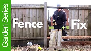 Fence Fix - Proper DIY Garden Series