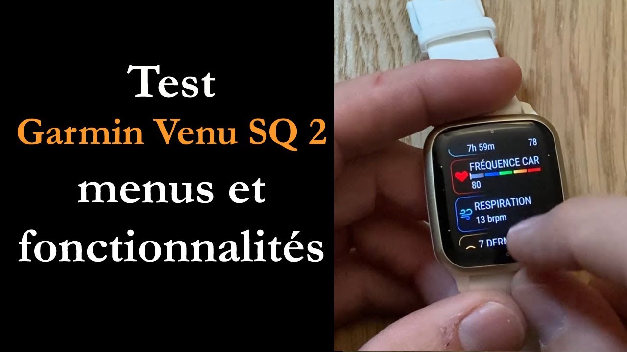 Garmin Venu® Sq Music Edition  Montre connectée santé bien-être