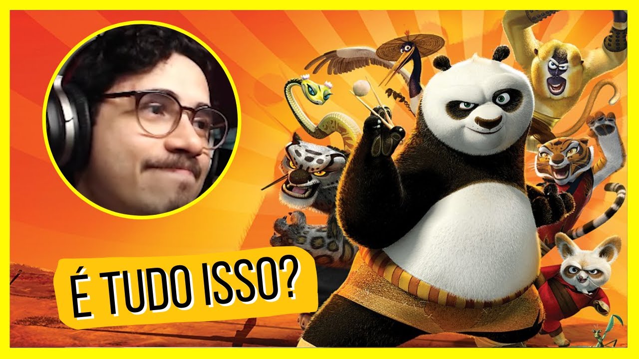 A SHOW de BOLICE de KUNG FU PANDA 1 é CINEMA ou SINEMA?