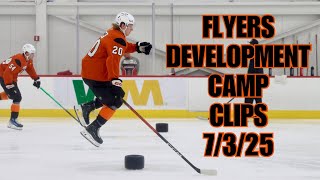 Philadelphia Flyers Development Camp Clips - Day 2 7/3/25