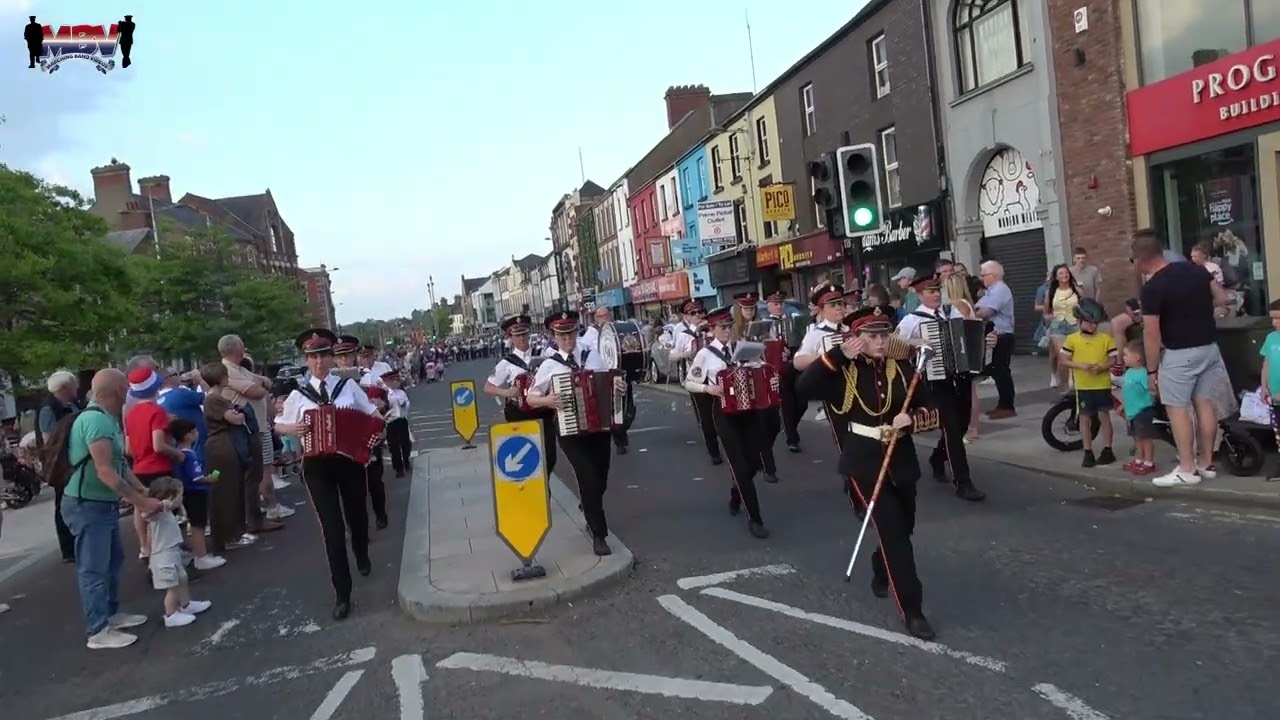 Edgarstown Accordion Band @ Portadown True Blues FB Parade 2025