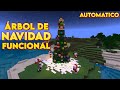 🎄COMO HACER ÁRBOL DE NAVIDAD EN MINECRAFT - Tutorial de Minecraft PARA Bedrock/Java🎄 #minecraft