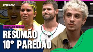 Resumo 10º Paredão Bbb 26 Jonas X Juliano X Gabriela - Quem Será Eliminado? Formação Tem Polêmica