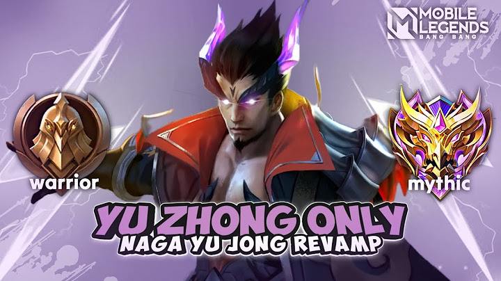 Namatin Mobile Legends tapi cuma Yu Zhong Only