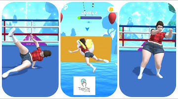 Body Boxing Race 3D All Level Gameplay Android, ios (level 1-3)