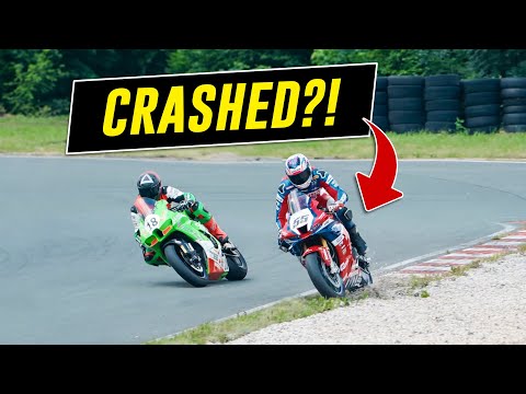 He PUSHED me OFF the TRACK!! 😡