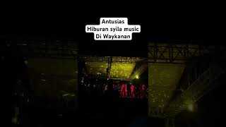 Suasana syila music di waykanan lampung