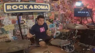 Speak Up - jangan pernah (live drumcam) at Rockaroma