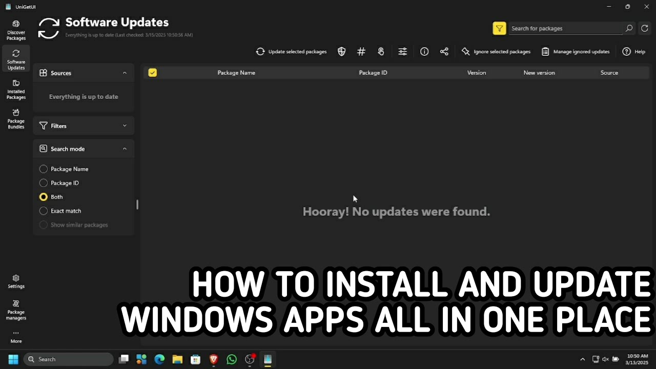 HOW TO UPDATE AND INSTALL WINDOWS APPS ALL IN ONE PLACE | BEST ...