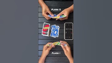 UNO SPEED CHALLENGE 💨😲 #uno #unogameplay #unocardgame #howtoplayuno