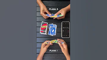 UNO SPEED CHALLENGE Uno Unogameplay Unocardgame Howtoplayuno 