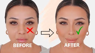 STEP BY STEP HOW TO CONTOUR YOUR NOSE | NINA UBHI