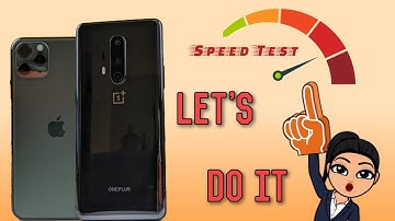 OnePlus 8 Pro Vs iPhone 11 Pro Max Speed Test!
