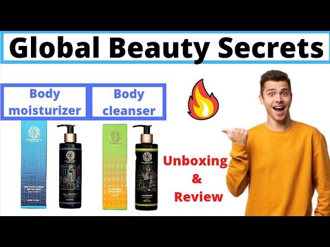 Global Beauty Secrets (Body Moisturizer & Body Cleanser) Review// Premium & Amazing #moisturizer