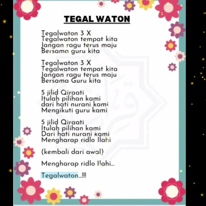 MARS TEGALWATON QIRAATI#qiraati #5JILID
