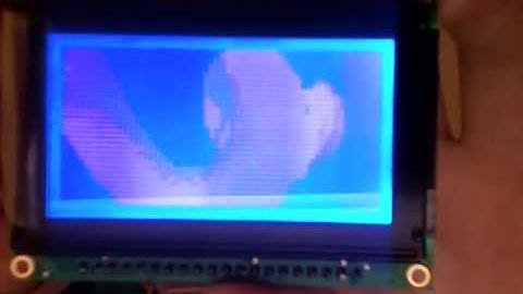 Graphic LCD Dithering Tests