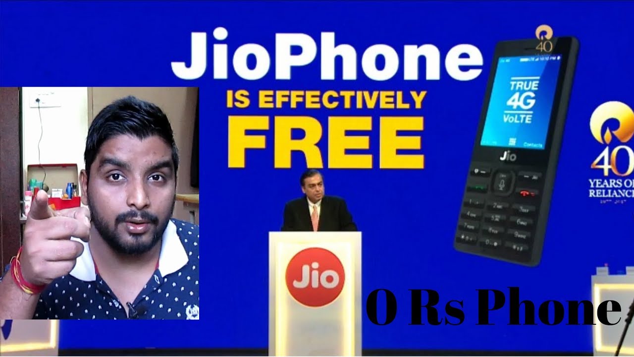 Jio phone FREE 2017 India ka Smartphone | 0 Rs Phone Launched [ English ] | Offers and Availability