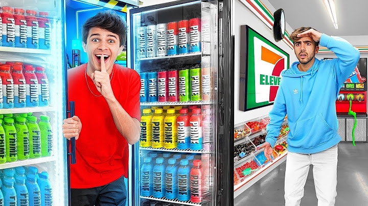 CONSTRUI UN CUARTO SECRETO EN UN 7-11 (con Fede Vigevani)