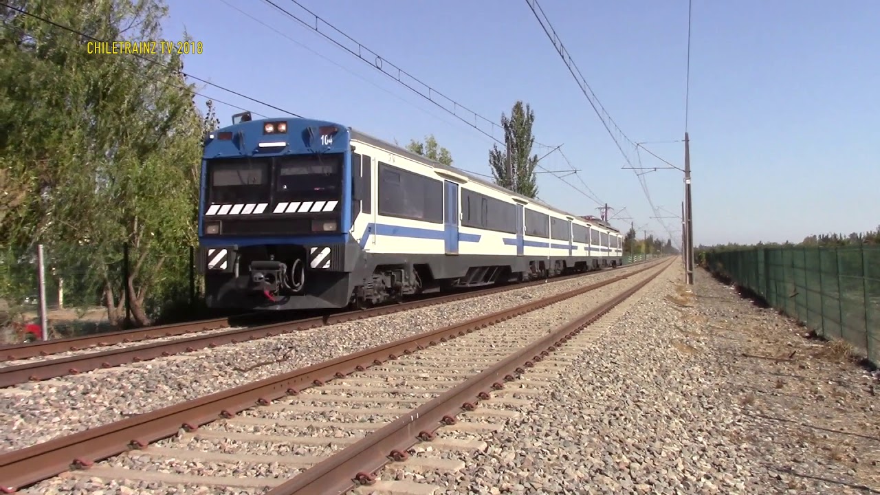 (CHILE) MIX DE TRENES ENTRE GRANEROS Y RANCAGUA
