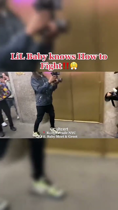 Lil Baby Knows How To Fight 👀 #lilbaby #shorts