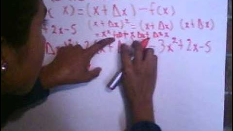 incremento de una función