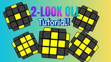 2-Look OLL Tutorial! OLL With Only 10 Algorithms.