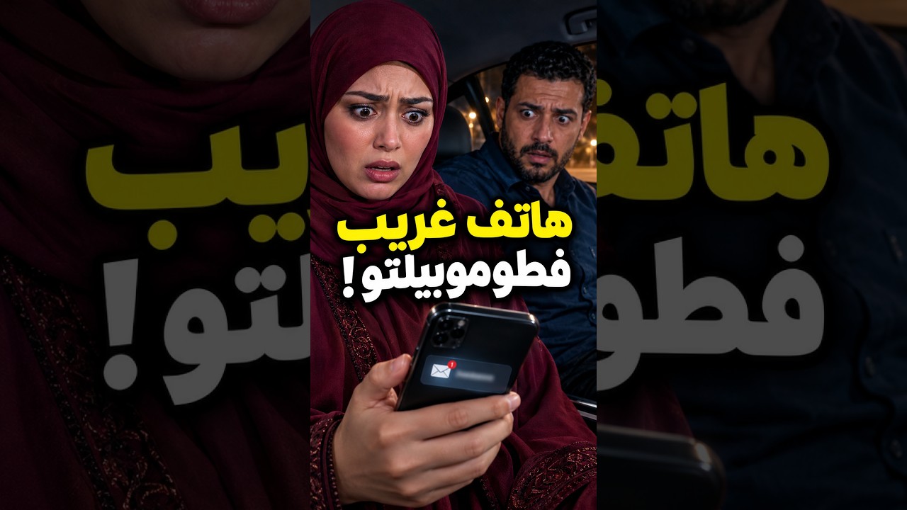 فيلم مغربي قصير مراتو لقات هاتف غريب فطوموبيلتو… والرسالة الأخيرة كانت صادمة! 😱  #فيلم_قصير