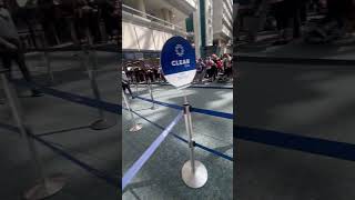 Clear with tsa precheck. Why it’s worth it. #tsaprecheck #MCO Wealth