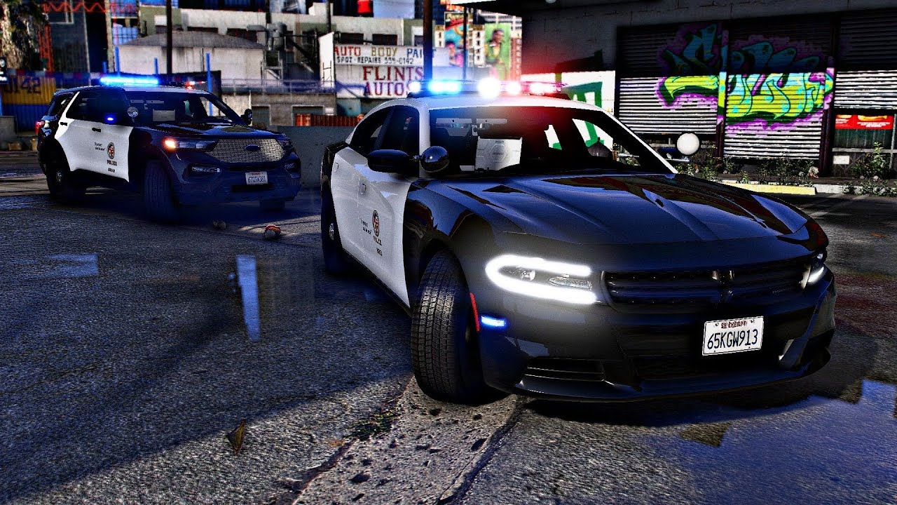 LSPDFR | LAPD Chargers Los Santos Police Department Replacement Vehicles