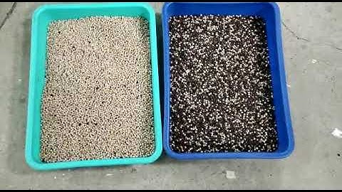 White & Black Pepper sorting