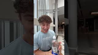 Drinking smart water to get smart #smartwater #drink #water #smark #freakedout