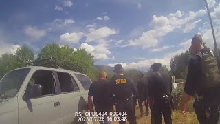 Video shows officers responding to murder scene of 13-year-old girl in Questa