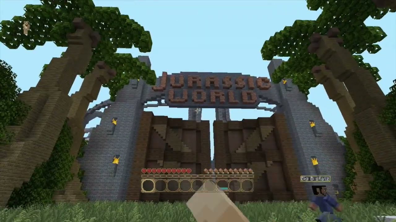 Minecraft XBOX Hide And Seek Jurassic World