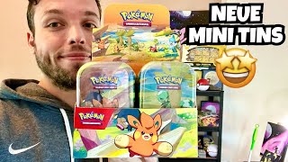 NEUE Pokemon PALDEA MINI TINS GÖNNEN ? Pokemon Karten Booster Opening
