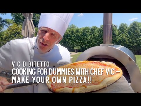 Cooking for Dummies with Chef Vic — Make your own pizza!!