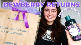 💜DEWBERRY IS BACK 💜| THE BODY SHOP EVENT, HAUL & REVIEW FULL DEWBERRY RANGE screenshot 2