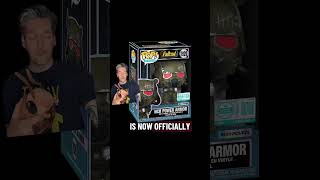 The Fallout NCR Power Armor Pop Is Sold Out! #fallout #falloutnewvegas #funkopop