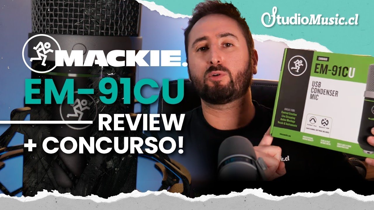 Mackie EM-91CU Micrófono Condensador USB (Review, Unboxing y Prueba) StudioMusic.cl