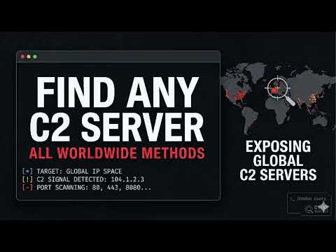 How to find exposed C2 servers used by hackers?