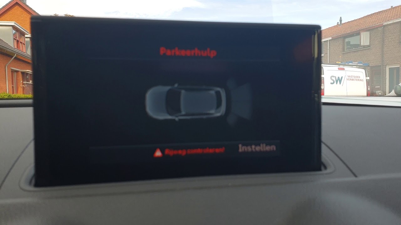 Audi a3 8v 2013 optical parking system unlock