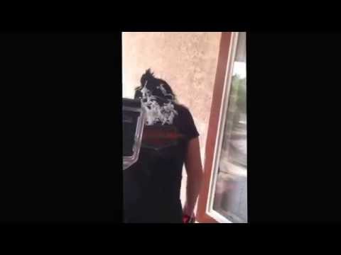 Silly string PRANK