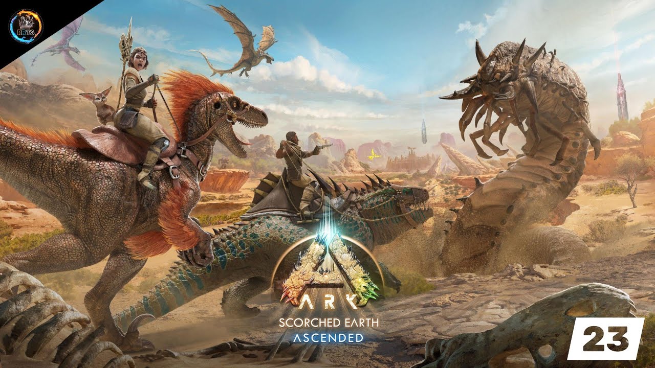 🔴ஜுராசிக் ARK SURVIVAL ASCENDED Scorched Earth Part - 23 | தமிழ்