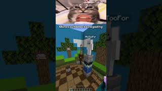 Minecraft Block Telepathy #gaming #⁠youtube #funny #minecraft #memes #tiktok #shorts #ytshorts @Gratencya