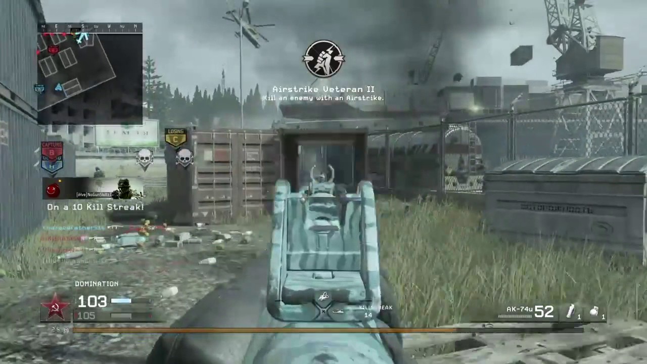 100 Kill Gameplay- Cod4 Modern Warfare Remastered